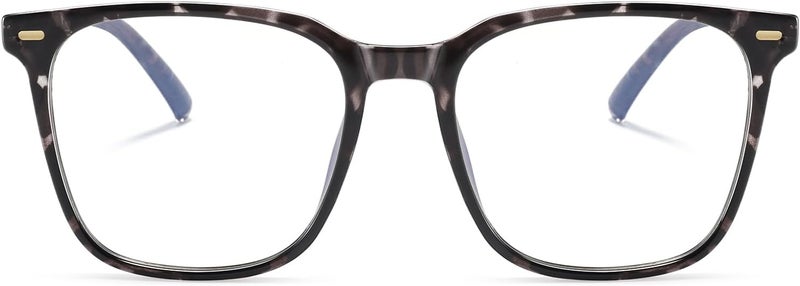 MACJERO Oversized Square Blue Light Blocking Glasses for Women Men, Anti-Fatigue Computer Monitor Gaming Glasses Reduce Eye Strain(Black Tortoise) - Image 3